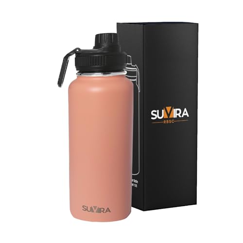 Insulated Stainless Steel Water Bottle, Wide Mouth, 32/40 oz