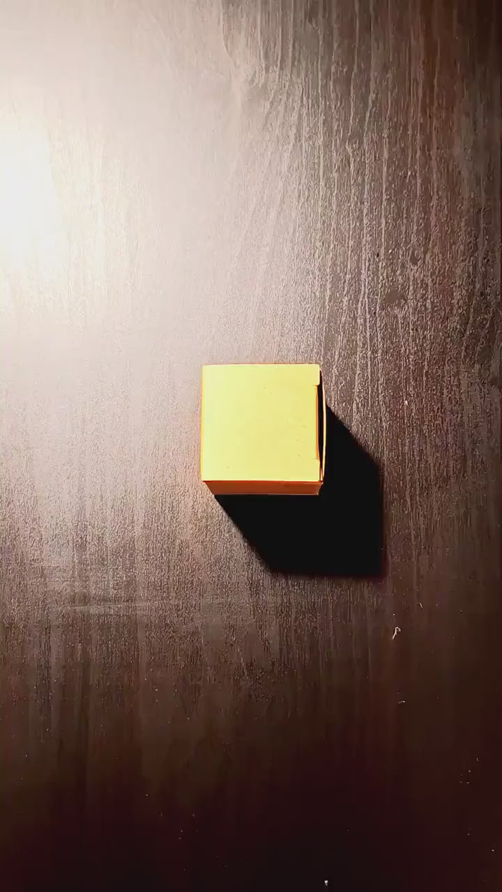 Solid Copper Cube, 1 Inch Metal Element Sample, Desk Paperweight, Science Teacher Gift