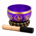 Tibetan Singing Bowl Set with Cushion and Wooden Mallet — product view 1