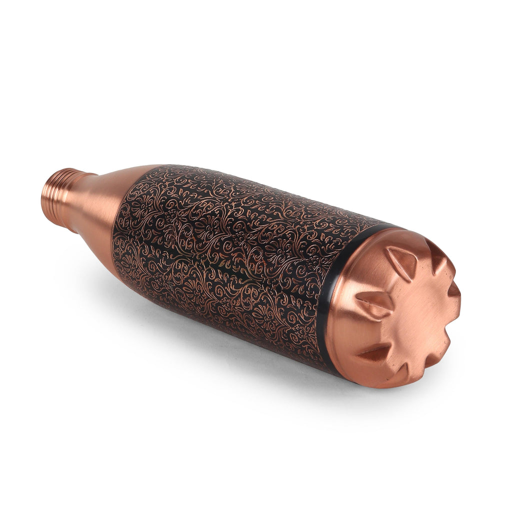 Pure Copper Bottle, 32 oz Reusable Water Vessel, Copper Drinkware Gift — photo 11