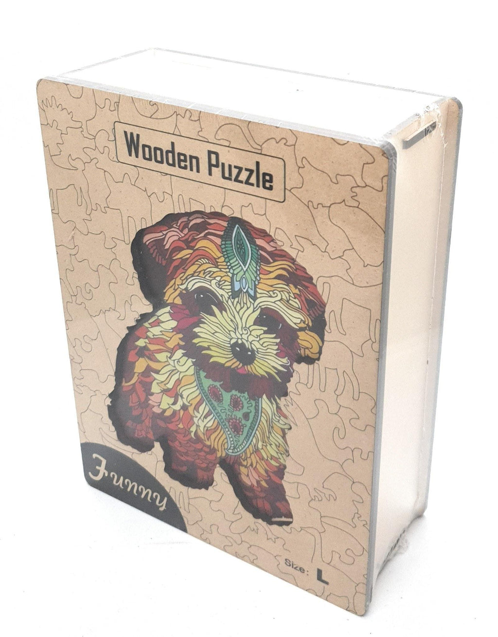 Puppy Wooden Jigsaw Puzzle for Adults, Large, Wooden Gift Box — photo 8