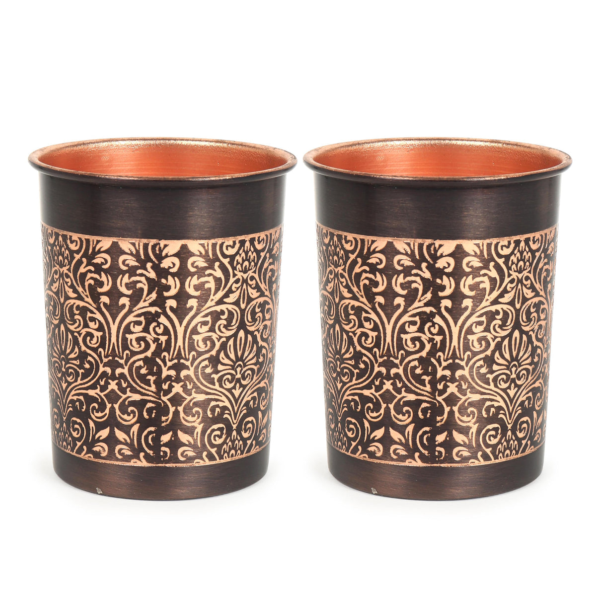 Pure Copper Water Bottle and 2 Tumblers, 32 oz Reusable Bottle Gift Set — photo 9