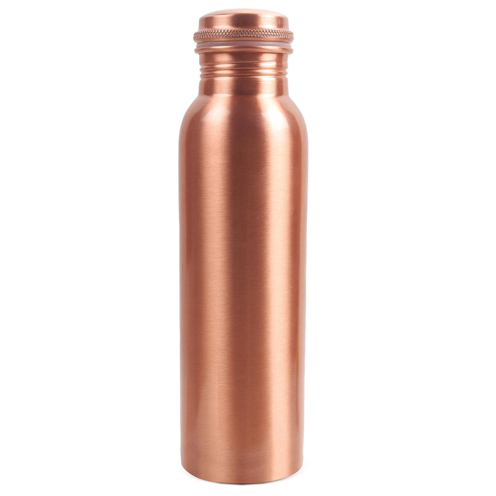 Pure Copper Water Bottle, 32 oz, Screw Cap, Reusable Copper Drinkware Gift — photo 8