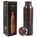 Pure Copper Water Bottle, 32 oz Drinking Vessel, Everyday Copper Drinkware — photo 1
