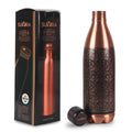 Pure Copper Bottle, 32 oz Reusable Water Vessel, Copper Drinkware Gift — photo 1
