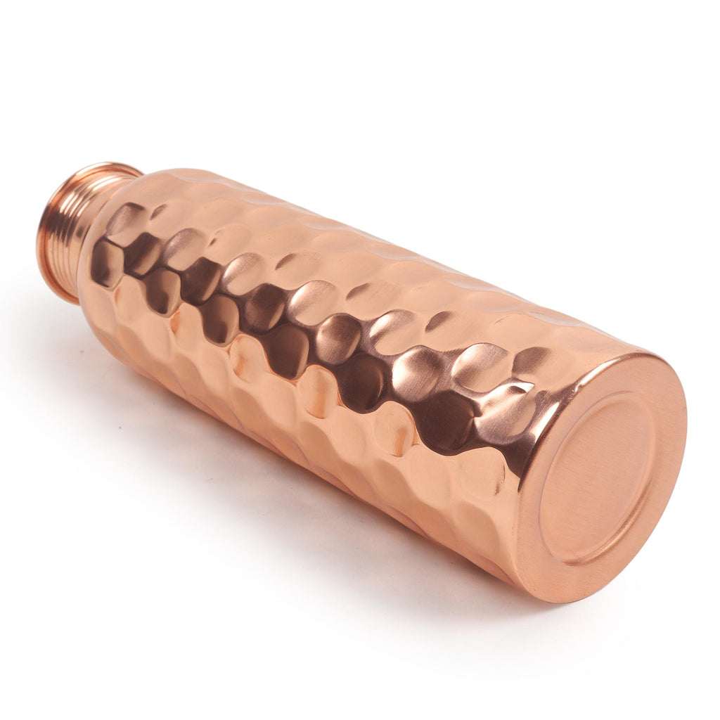 32 oz Copper Water Bottle, Pure Copper Reusable Drinking Vessel, Gift for Her or Him — photo 10
